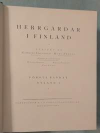 Herrgårdar i Finland I-III + Register [ Suomen kartanot 1-3 ]