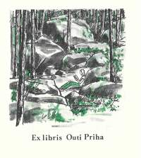 Outi Priha - ex libris