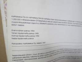 Suomi - Finland GT 2000 Tiekartasto - Vägatlas - Road atlas - Strassenatlas