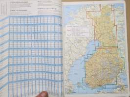 Suomi - Finland GT 2000 Tiekartasto - Vägatlas - Road atlas - Strassenatlas