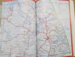 Suomi - Finland GT 2000 Tiekartasto - Vägatlas - Road atlas - Strassenatlas