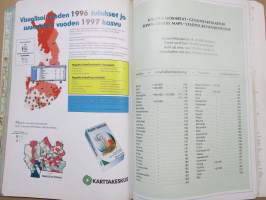 Suomi - Finland GT 2000 Tiekartasto - Vägatlas - Road atlas - Strassenatlas