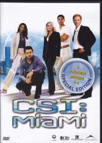 DVD - CSI: Miami 1. kauden jaksot 1-4. 2006. Special Edition.
