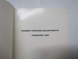 Suomen Taideteollisuusyhdistys vuosikirja 1964 ja toimintakertomus vuodelta 1967 -yearbook