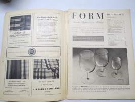 Form - Svenska Slöjdförenings tidskrift 1944 nr 2