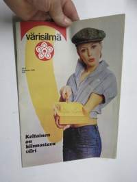 Värisilmä 1976 nr 2 -Suomen Värikauppiaat ry asiakaslehti