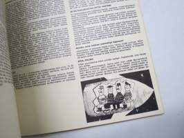 S - 6/IV 1967 - Taideteollisuusopisto keväällä 1967 valmistuneet sisustusarkkitehdit -ekskursiojulkaisu, artikkelit mm. Arvi Ilonen, Riitta Kukkasniemi