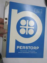 Perstorp dekorativt laminat / Decorative laminate värimallit -tuoteluettelo / myyntiesite