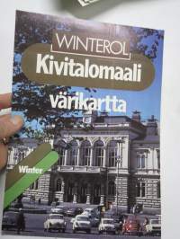 Winterol himmeä vinyyliulkomaali -värikartta