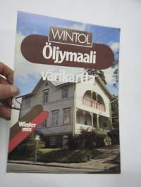 Winter - Wintol öljymaali -värikartta