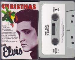 Joululaulukasetti - Elvis Presley - Christmas With Elvis, 1987.  kokoelma. SPA 5200. (Gospel, Contemporary, Pop, Religious, Holiday)