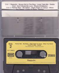 C-kasetti - The Hiltonaires - Rasputin, 1989.  511 546.9. (Europop, Disco, Vocal, Funk / Soul, Pop)