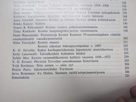 Jatuli XIV - Kemin kotiseutu ja museoyhdistyksen julkaisu