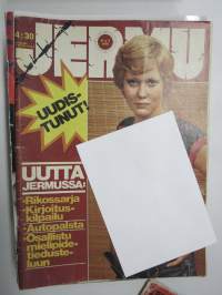 Jermu 1976 nr 5 -aikuisviihdelehti / adult graphics magazine, Tappaja-aahma, Eroottiset yöt, Lentokonekaappaus Kuubaan, Kaikki miehen tähden, ym.