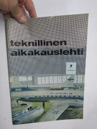 Teknillinen aikakauslehti 1963 nr 7 - Finnair 40 vuotta erikoisnumero