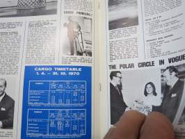Finnair Interlines 1971 May -tiedotuslehti / asiakaslehti