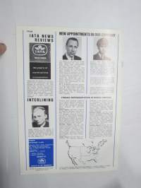 Finnair Interlines 1969 nr 1-2 -tiedotuslehti / asiakaslehti