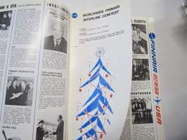 Finnair Interlines 1968 nr 4 -tiedotuslehti / asiakaslehti