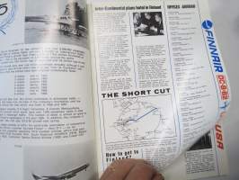 Finnair Interlines 1968 nr 4 -tiedotuslehti / asiakaslehti