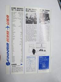 Finnair Interlines 1968 nr 4 -tiedotuslehti / asiakaslehti