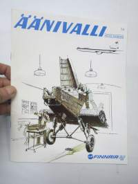 Äänivalli - Sound Barrier - Finnair-julkaisu / Finnair Publication nr 34 (1973) Finnair 50 vuotta