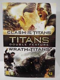 2 x dvd Clash of the Titans + Wrath of the Titans