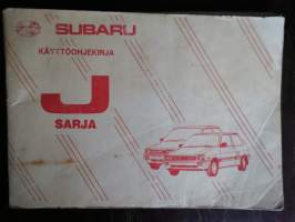 Subaru Jysty käyttöohjekirja