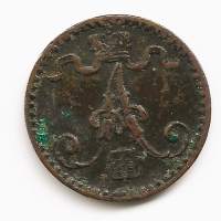1 penni  1867