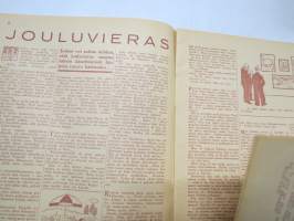 Apu 1937 nr 51-52, Joulunumero, Joulukuusen voittokulku, Siirtolaisen joulu, Hullun uni, ajanvietelehti