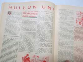 Apu 1937 nr 51-52, Joulunumero, Joulukuusen voittokulku, Siirtolaisen joulu, Hullun uni, ajanvietelehti