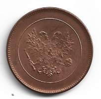 5 penniä  1917 II