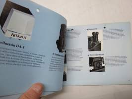 Nikon F2 System kamerat ja tarvikkeet -myyntiesite