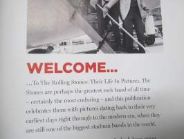 The Rolling Stones - Their life in pictures -kuvakirja yhtyeen vaiheista