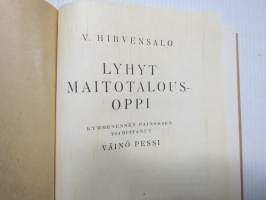 Lyhyt maitotalousoppi