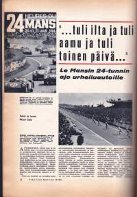 Tekniikan Maailma 1964 N:o 12 heinäkuu. TM Koeajaa: Honda Monkey, Daffodil Variomatic, Le Mans, Paristotesti, Koekuva: Bell &amp; Howell