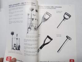 Wedevåg - katalog, puutarhatyökalujen ym. tuoteluettelo, ruotsinkielinen