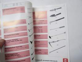 Wedevåg - katalog, puutarhatyökalujen ym. tuoteluettelo, ruotsinkielinen