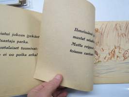 Pekan pako mustalaisleiristä -lastenkirja vuodelta 1944