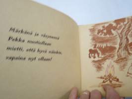 Pekan pako mustalaisleiristä -lastenkirja vuodelta 1944