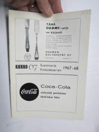 Kiekko 67 Suomisarja 1967-68 jääkiekkokausi / vuosikirja