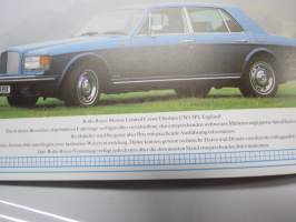 Bentley Mulsanne -myyntiesite, saksankielinen