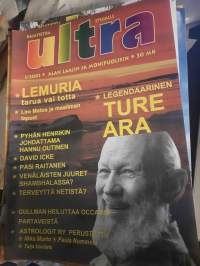 Ultra 1/2001 Lemuria tarua vai totta, legendaarinen Tuure Ara, astrologit ry perustettu