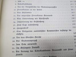 Zwei Jahre in Moskaus Totenhäusern - Der Moskauer Studentenprozess und die Arbeitsmethoden der O.G.P.U. -1920-luvun Neuvosto-Venäjän poliittista vainoa