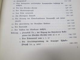 Zwei Jahre in Moskaus Totenhäusern - Der Moskauer Studentenprozess und die Arbeitsmethoden der O.G.P.U. -1920-luvun Neuvosto-Venäjän poliittista vainoa