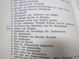 Zwei Jahre in Moskaus Totenhäusern - Der Moskauer Studentenprozess und die Arbeitsmethoden der O.G.P.U. -1920-luvun Neuvosto-Venäjän poliittista vainoa