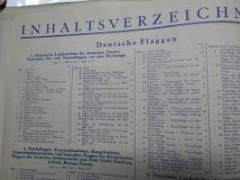 Massary Zigarettenfabrik - Wer nennt die Länder-kennt die Fahnen? Ein Sammelbuch der Fahnen aller Welt. -eri maiden lippuja keräilykirja v. 1929