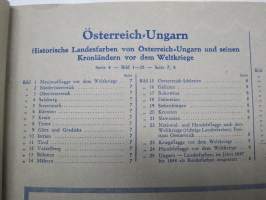 Massary Zigarettenfabrik - Wer nennt die Länder-kennt die Fahnen? Ein Sammelbuch der Fahnen aller Welt. -eri maiden lippuja keräilykirja v. 1929