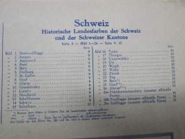 Massary Zigarettenfabrik - Wer nennt die Länder-kennt die Fahnen? Ein Sammelbuch der Fahnen aller Welt. -eri maiden lippuja keräilykirja v. 1929