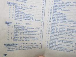 Massary Zigarettenfabrik - Wer nennt die Länder-kennt die Fahnen? Ein Sammelbuch der Fahnen aller Welt. -eri maiden lippuja keräilykirja v. 1929