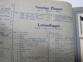 Massary Zigarettenfabrik - Wer nennt die Länder-kennt die Fahnen? Ein Sammelbuch der Fahnen aller Welt. -eri maiden lippuja keräilykirja v. 1929
